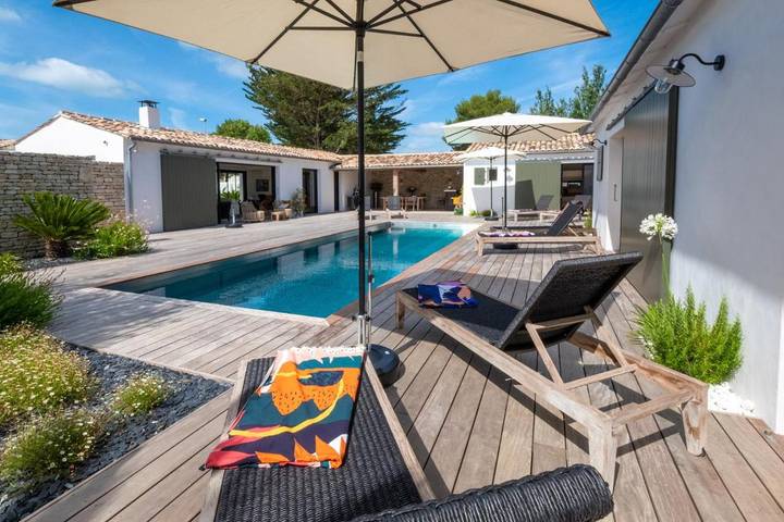 Maison d’hôte pour 2 personnes, avec Terrasse ainsi que Jardin et Piscine