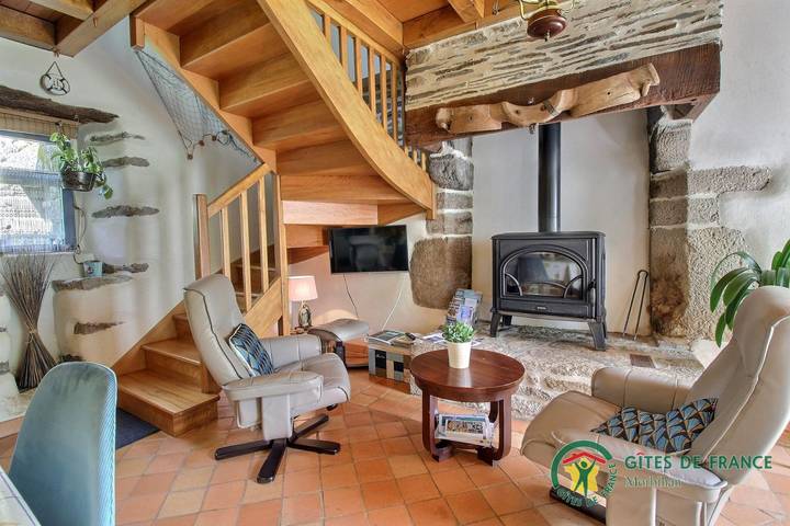 Gîte pour 2 personnes, avec Terrasse et Jardin à Caden