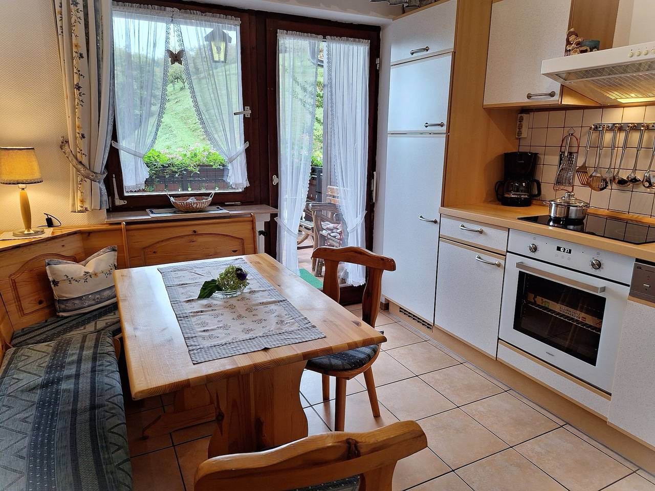 Ganze Wohnung, Christianshof - Ferienwohnung '2' mit Bergblick, Gemeinschaftsgarten und Wlan in Oppenau, Mittlerer Schwarzwald