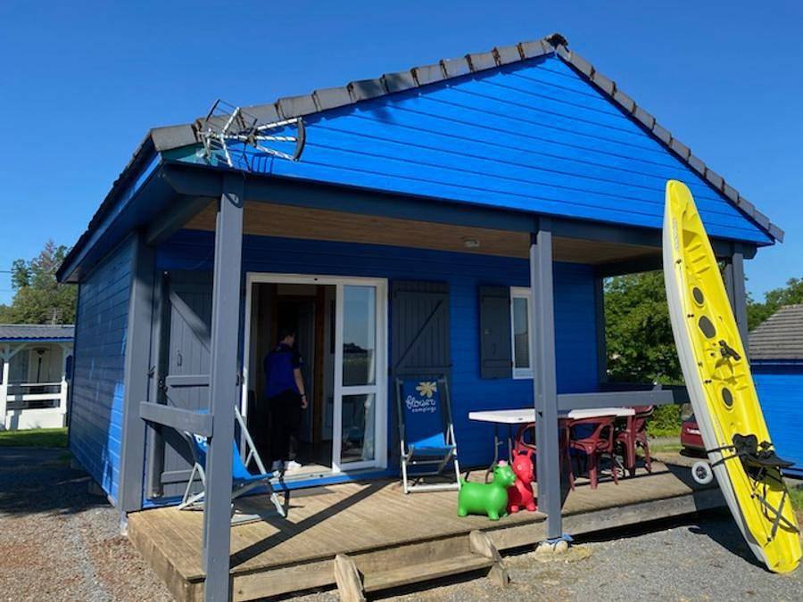 Flower Camping Le Port de Neuvic - Chalet 6 personen - Komfort in Neuvic, Ussel und Umgebung