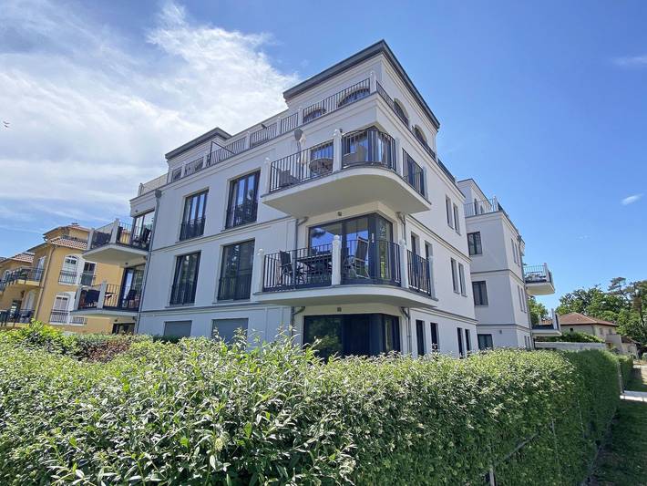 Ferienwohnung für 4 Personen, mit Balkon und Sauna sowie Ausblick in Baabe - 3
