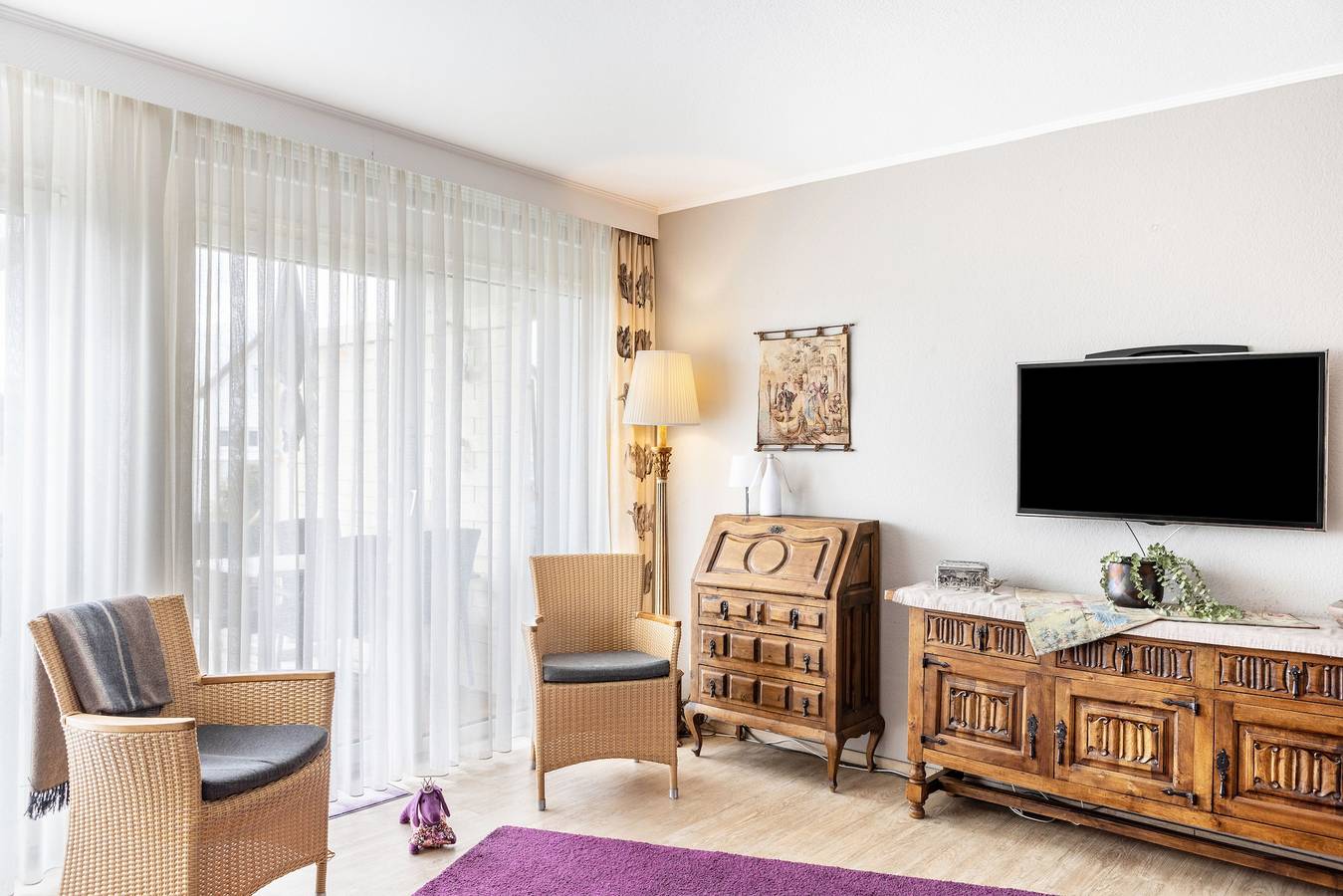 Ganze Wohnung, Ferienwohnung Scheid mit Seeblick, privater Terrasse und Wlan in Scheid Am Edersee, Waldeck