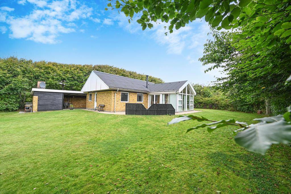 Ferienhaus am Fjord mit großem Wintergarten und Wellnessdusche mit Dampfbad in Ulfborg, Nissum Fjord