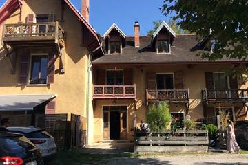 Gîte pour 7 personnes, avec balcon à Grésy-sur-Aix