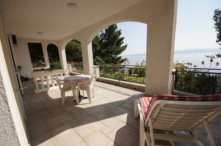 Vakantiewoning voor 3 personen, met terras, met huisdier in Brela
