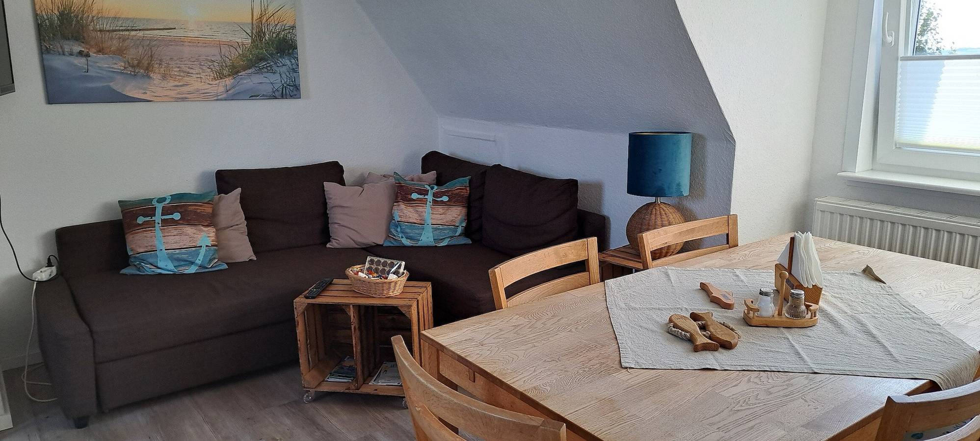 Ganze Wohnung, Ferienwohnung 'Fewo Sandbank' mit Terrasse, Garten und Wi-Fi in Pellworm, Nordseeküste