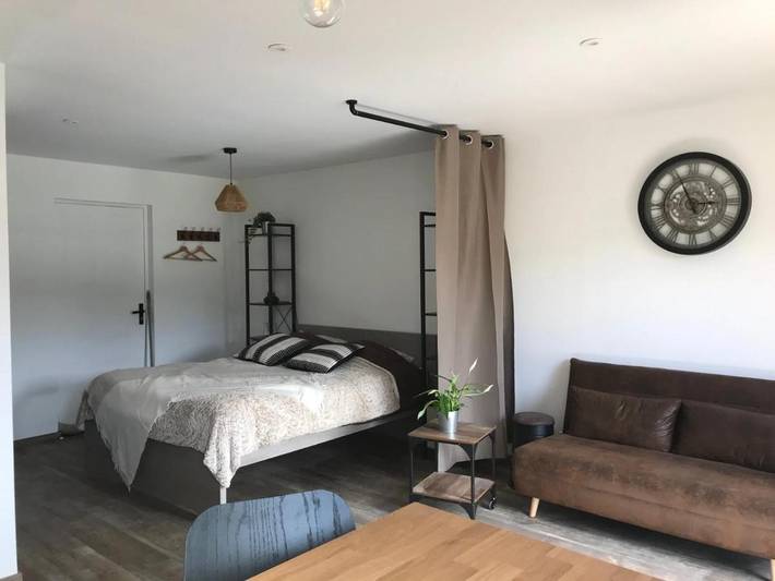 Appartement de vacances pour 6 personnes, avec Terrasse ainsi que Jardin et Vue