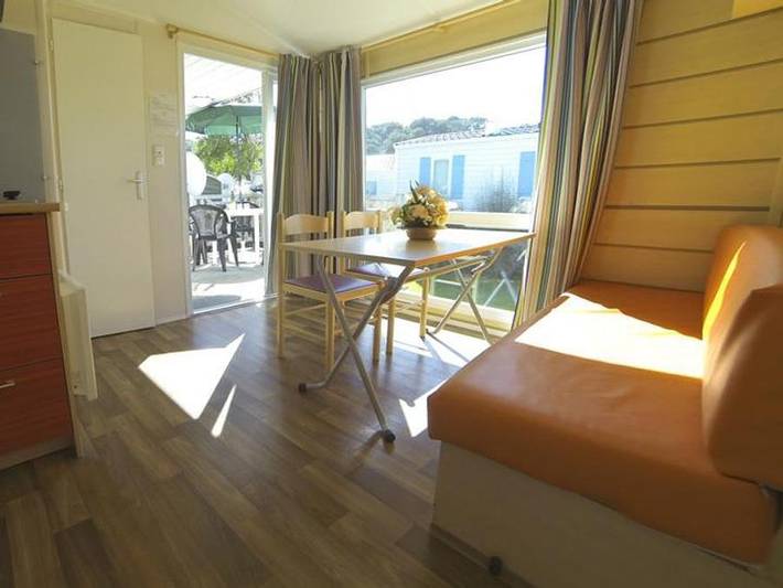 Mobil home pour 4 personnes, avec bassin pour enfant, animaux acceptés dans Plage de Trestel - 4