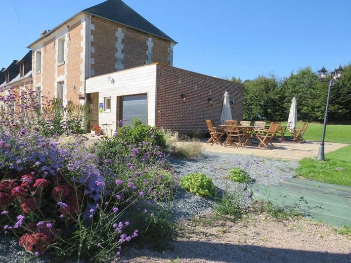 Maison d’hôte pour 12 personnes, avec Terrasse ainsi que Jardin et Vue