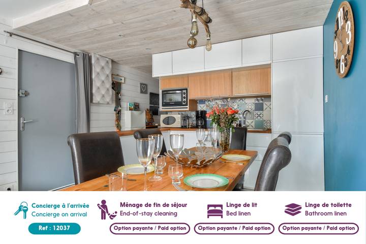 Gîte pour 4 personnes, avec jardin et terrasse à La Guérinière - 3