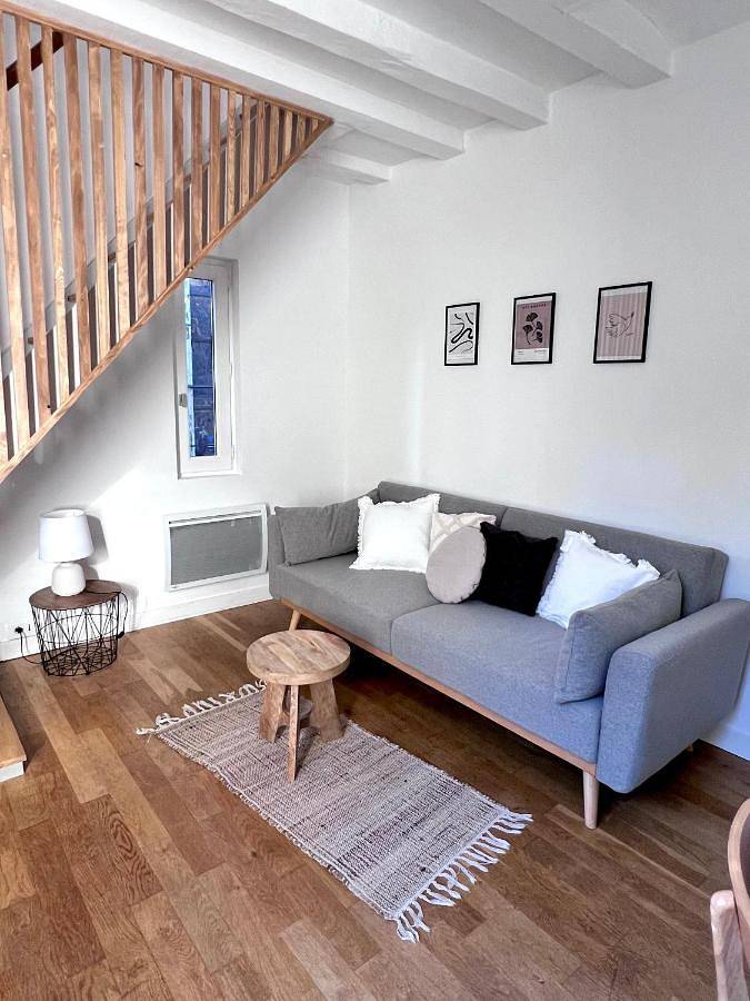 Appartement entier, Le Jeanne, appartement en duplex proche forteresse et centre ville in Chinon, Vallée de la Loire