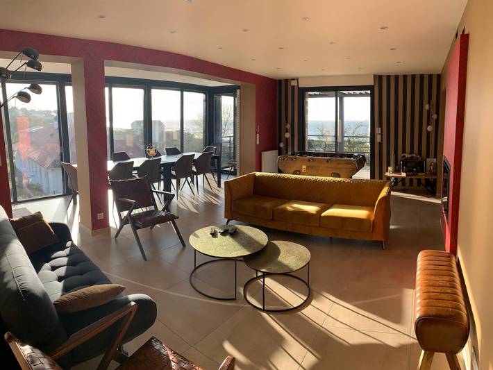 Maison de campagne pour 15 personnes, avec vue sur l’océan ainsi que jardin et sauna - 1