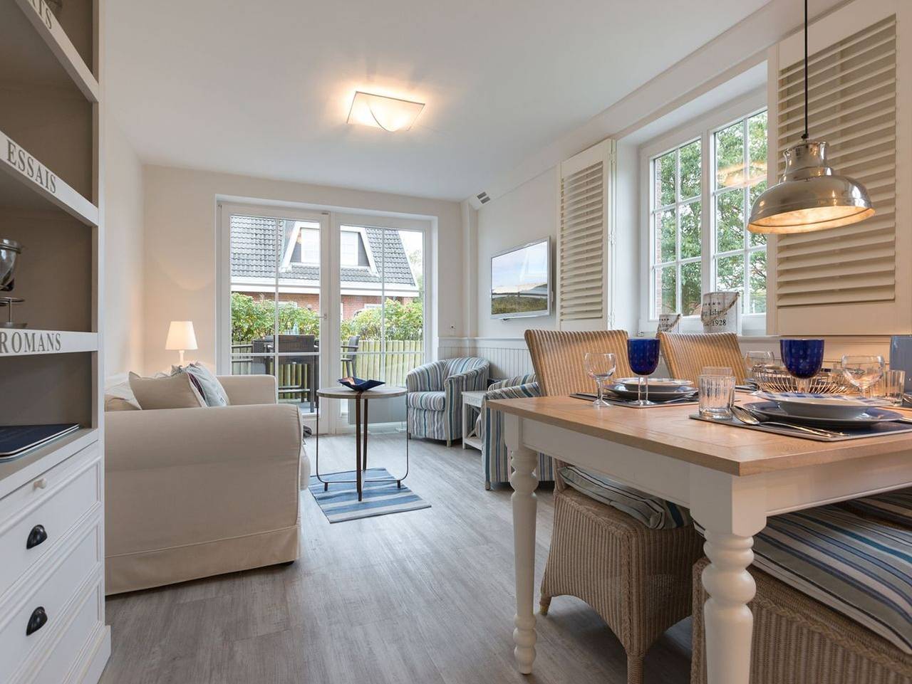 Ganze Ferienwohnung, Sylter Perle, App. Nantucket - Feinster Sylt-Luxus - Nantucket-Style. in Wenningstedt, Sylt