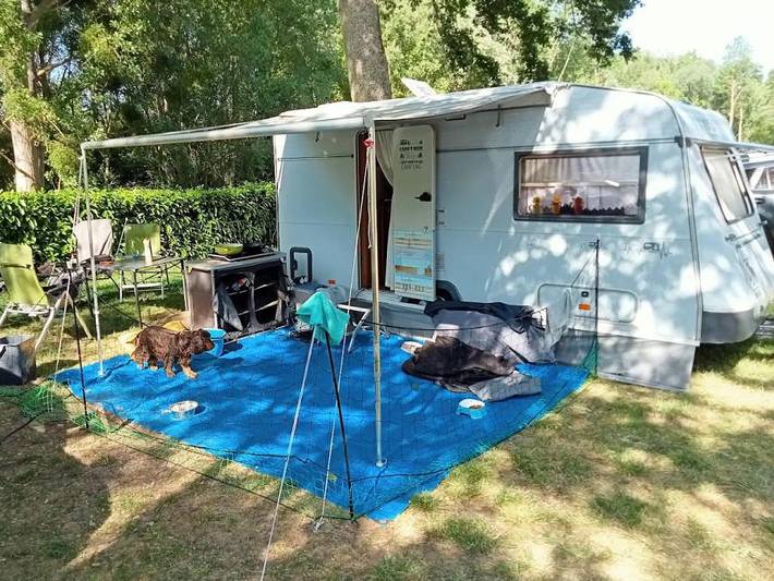 Camping L'isle Aux Moulins - Zelt 2 personen - Canada Treck 1Ch 2pers in Jargeau, Loire-Tal