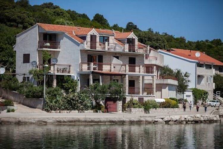 Ganze Wohnung, Apartments Malo Lago - One-Bedroom Apartment with Balcony and Sea View - Attic (Apartment 1) in Dubrovnik-Neretva
