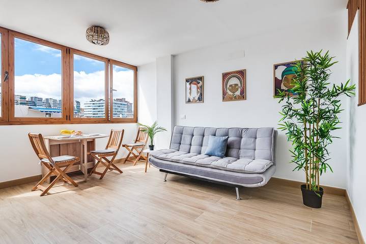 Lägenhet för 3 Personer, med pool, barnvänlig i Las Palmas