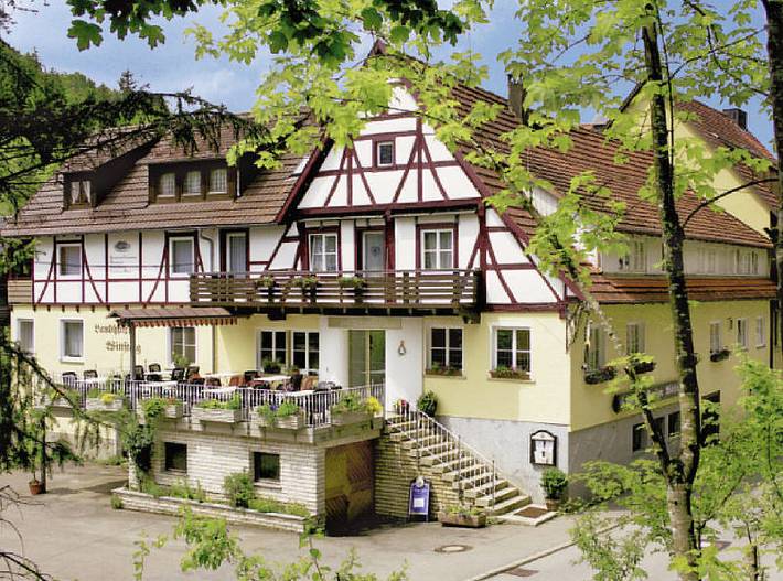 Hotel für 4 Personen, mit Pool und Sauna sowie Garten in Münsingen - 2