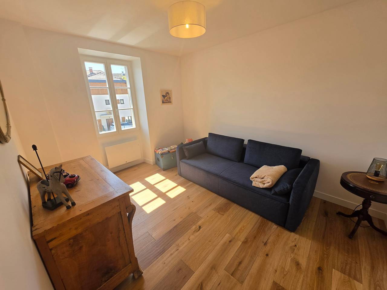Chambre « Chambre hirondelles » avec vue sur la montagne et Wi-Fi in Excenevex, Région de Thonon-les-Bains