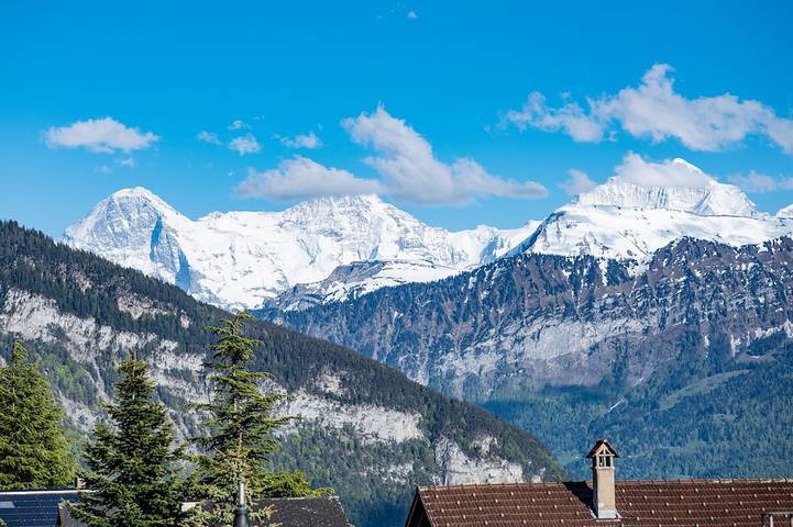 Ferienwohnung für 7 Personen, mit Garten und Balkon
