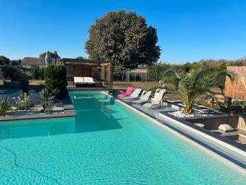 Villa für 12 Personen, mit Kinderpool und Garten sowie Sauna und Whirlpool in Südfrankreich