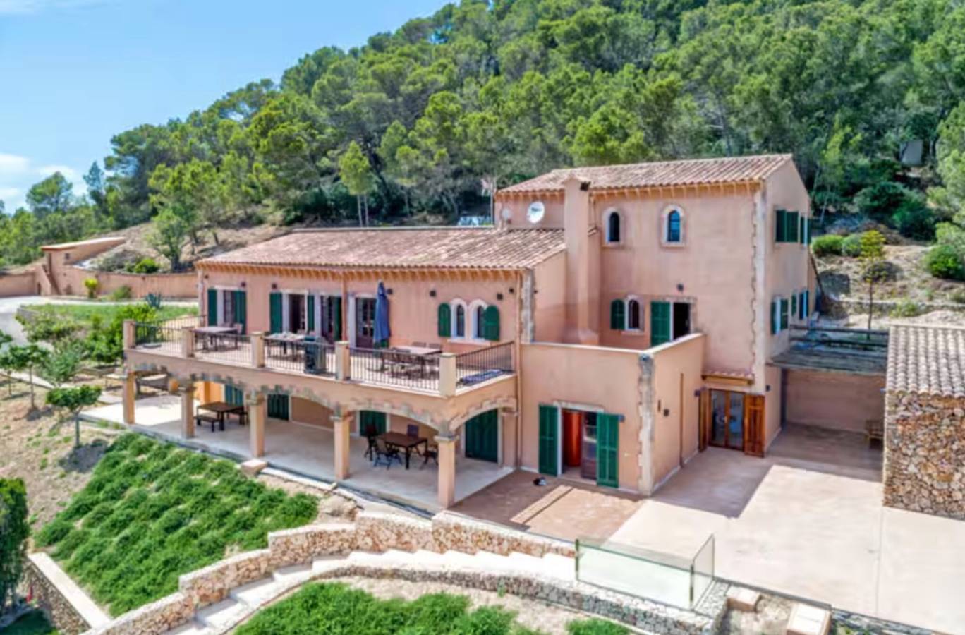 Villa 'Ca'n Cristofal' con Vista Montagna, Wi-Fi e Aria Condizionata in Felanitx, Sud di Maiorca