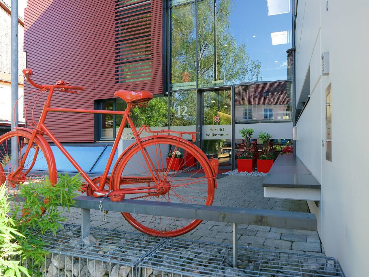 Bed & Breakfast Rotes Haus - Doppelzimmer (7 Ts) in Überlingen, Region Bodensee-Oberschwaben