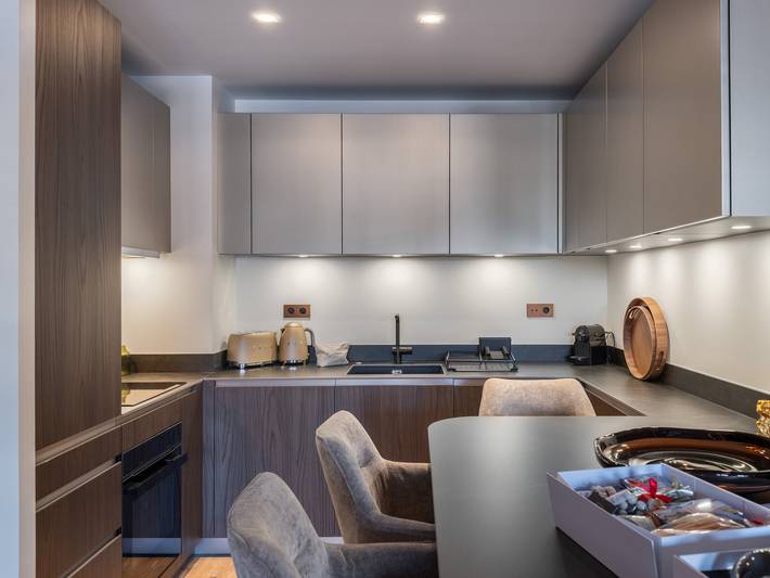 Entire apartment, New 86m² in Courchevel 1850 - Ski-in/Ski-out, for 4 adults and 2 kids in Courchevel 1850, Saint-Bon-Tarentaise