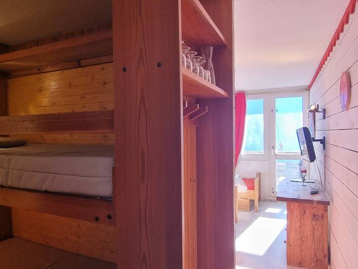 Gîte pour 4 personnes, avec balcon, animaux acceptés dans Aime 2000 - 3