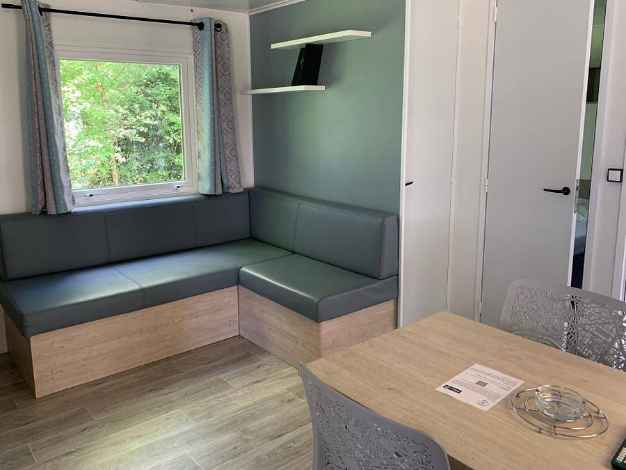 Camping du Lac de Saujon - Mobilhome 4 personas - Tv in Saujon, Côte de Beauté