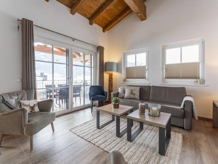 Hütte für 8 Personen, mit Balkon und Sauna in den Kitzbüheler Alpen - 3