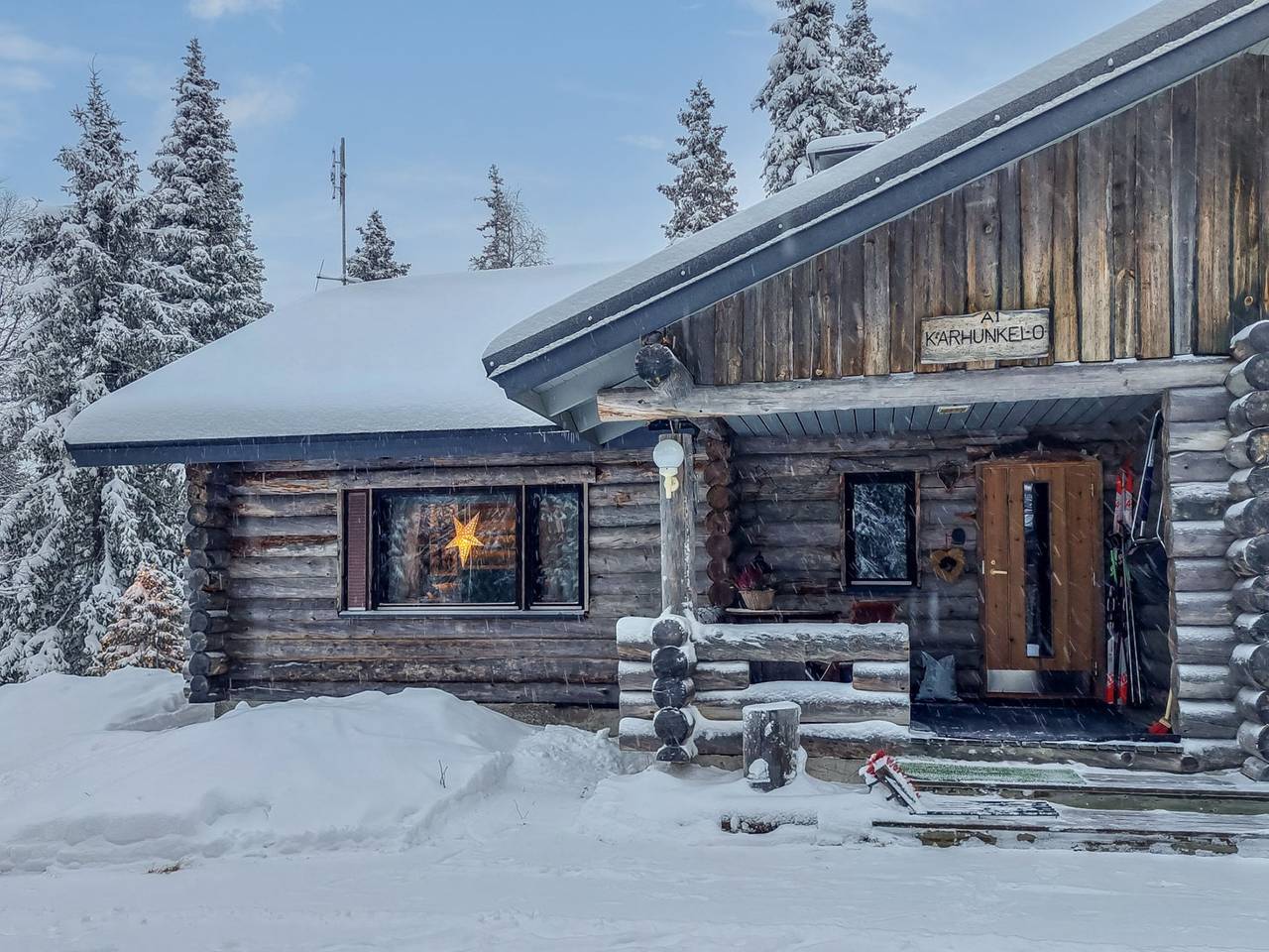 Karhunkelo in Aikkila, Nordösterbotten