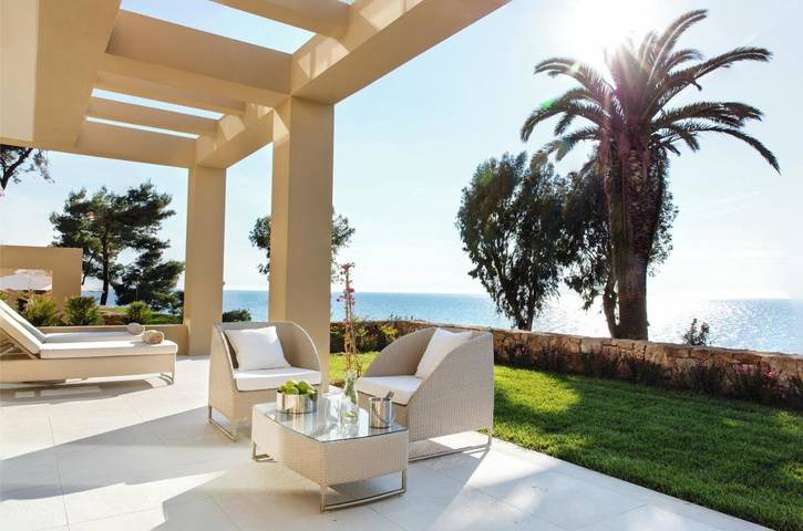 Bungalow für 2 Personen, mit Terrasse und Garten sowie Pool und Sauna in Chalkidiki - 3