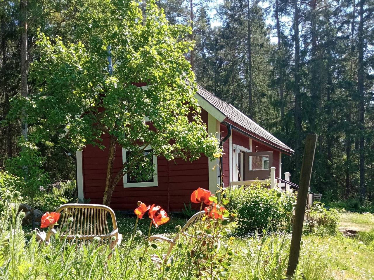 Lugnt lanthus i Nykil in Östergötland