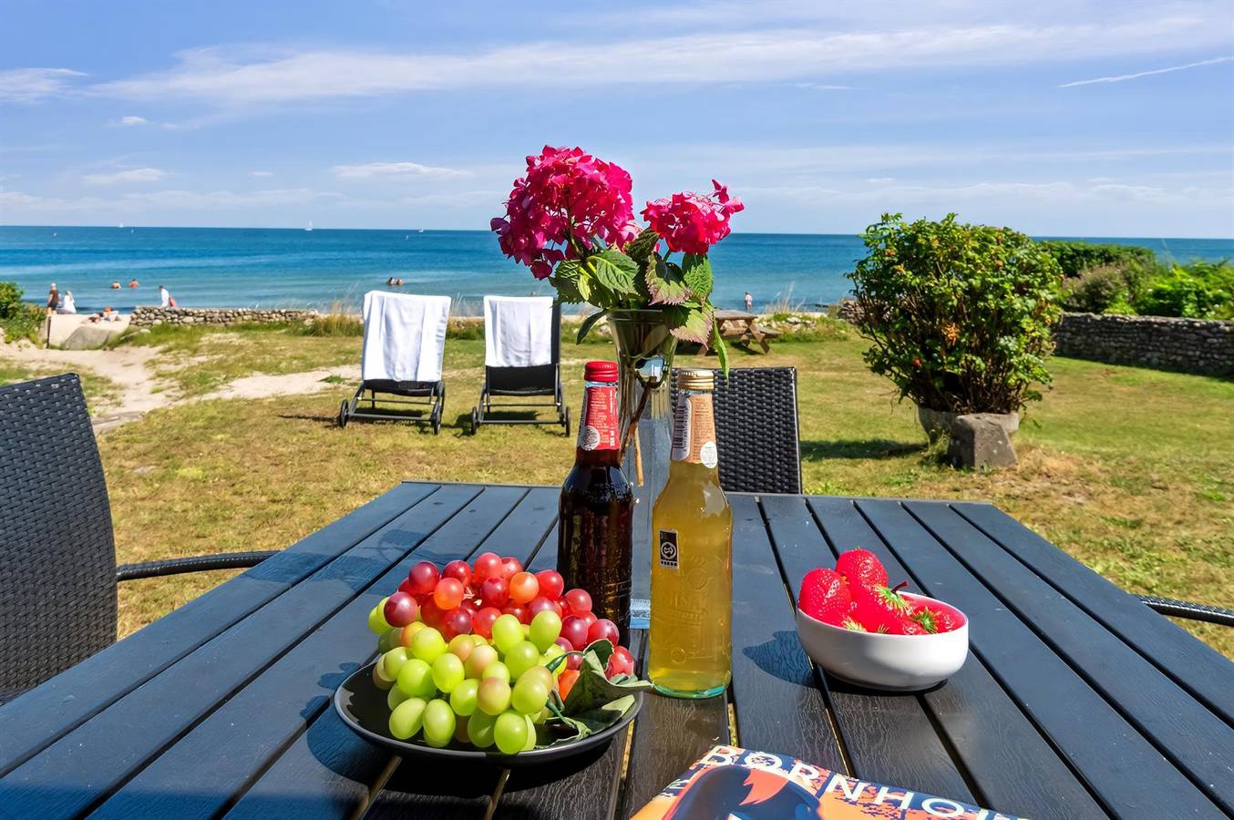 Pet friendly home in Allinge with house sea view in Sandkås, Allinge