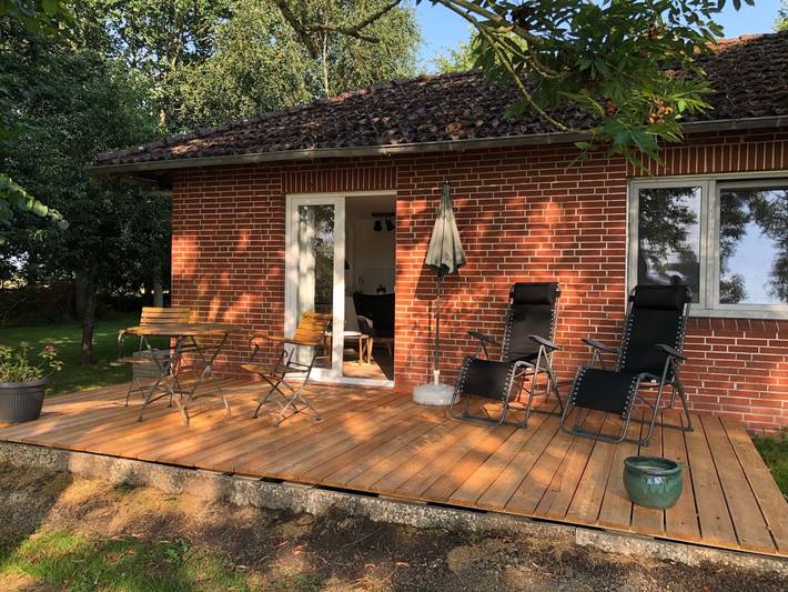 Ferienwohnung für 2 Personen, mit Terrasse und Garten