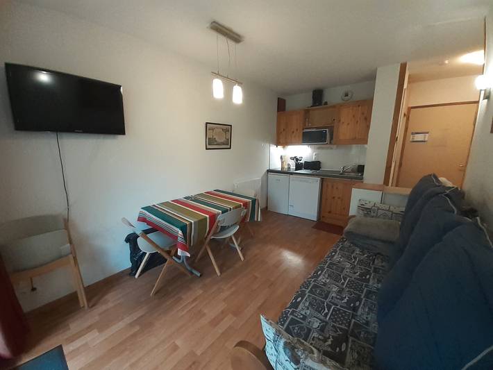 Chalet pour 4 personnes, avec balcon dans Valfréjus - 2