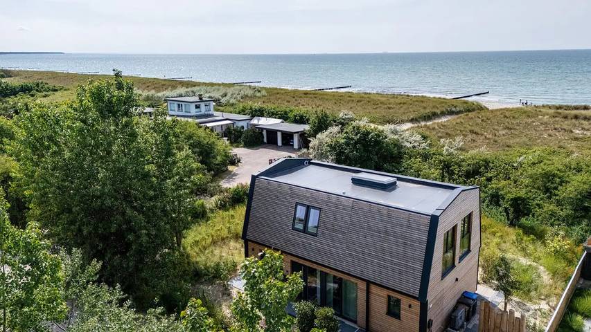 Ferienhaus für 6 Personen, mit Garten und Terrasse sowie Sauna in Dierhagen