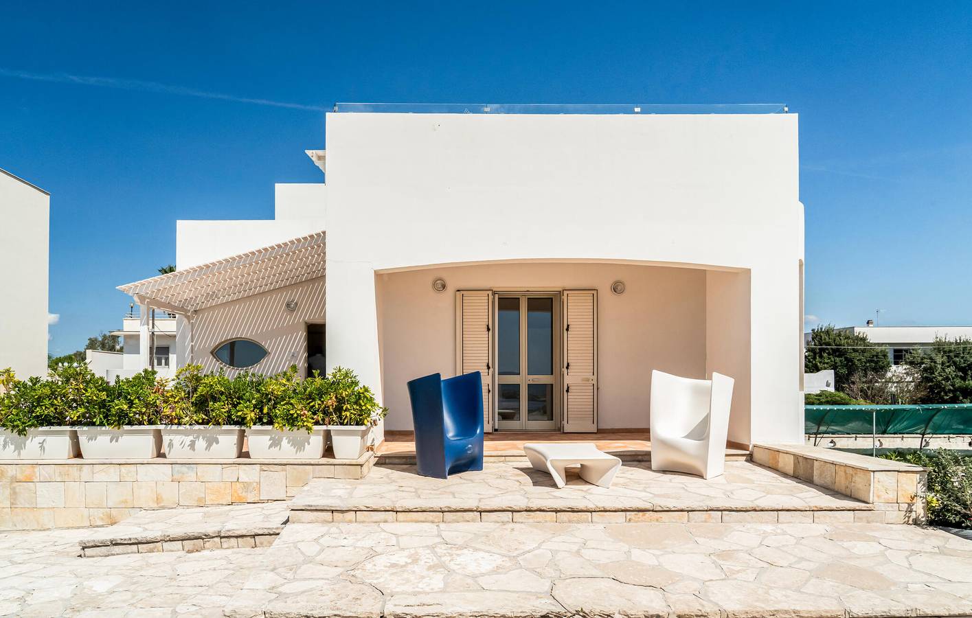 Appartamento intero, Accogliente appartamento al piano terra con vista mare e accesso diretto alla spiaggia in Scala di Furno, Porto Cesareo