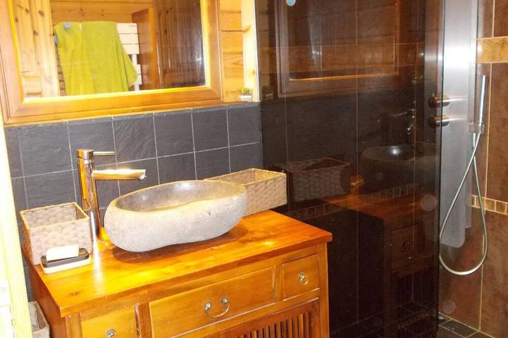 Amazing chalet 8 personnes avec bain nordique vue exceptionnelle Mont Blanc in Passy, Pays du Mont-Blanc