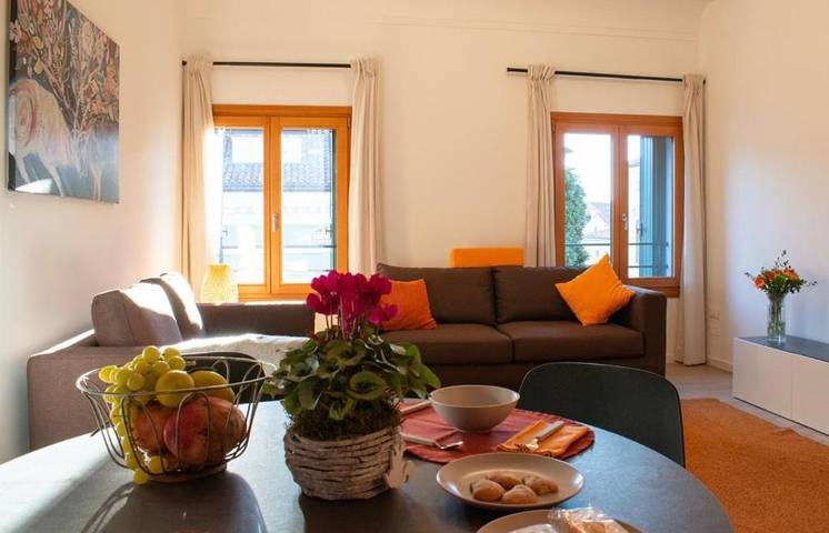 Gîte pour 4 personnes, avec jardin à Montagnana