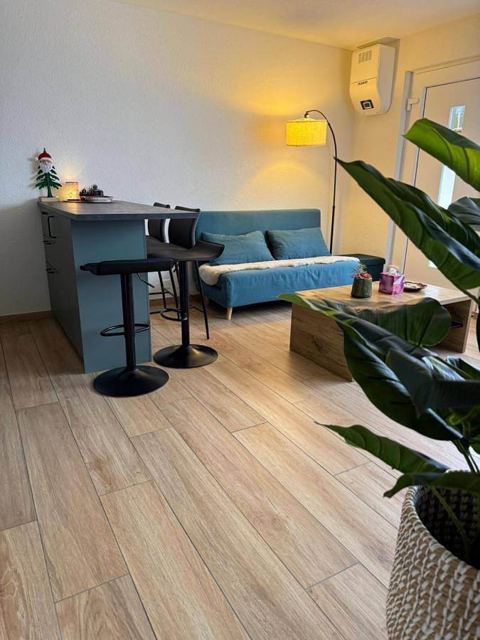 Gîte pour 4 personnes, avec vue ainsi que vue sur le lac et terrasse à Port-Valais - 2