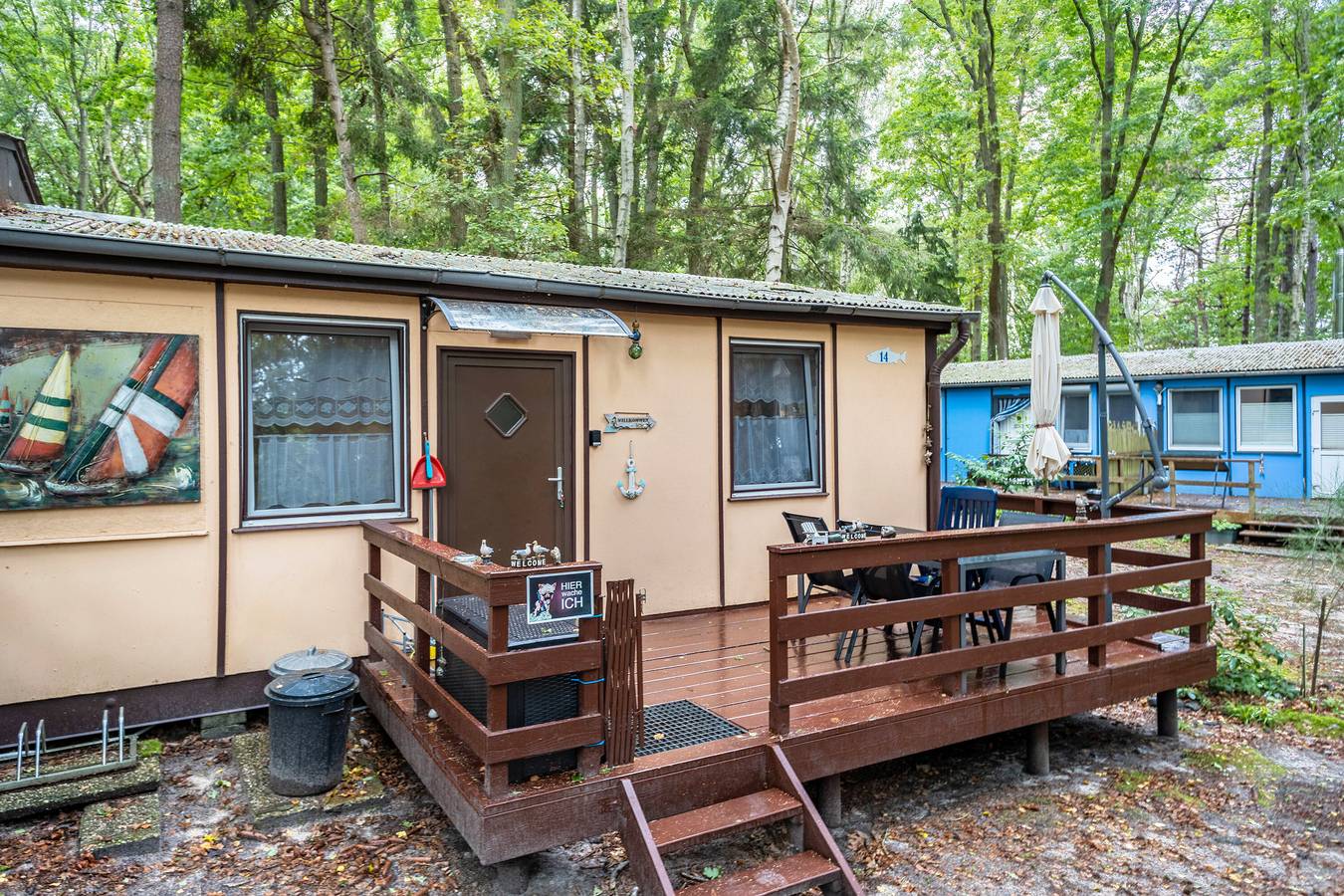 Ferienhaus 'Ferienhaus Rosi' mit privater Terrasse, Gemeinschaftsgarten und Wi-Fi in Bakenberg, Dranske