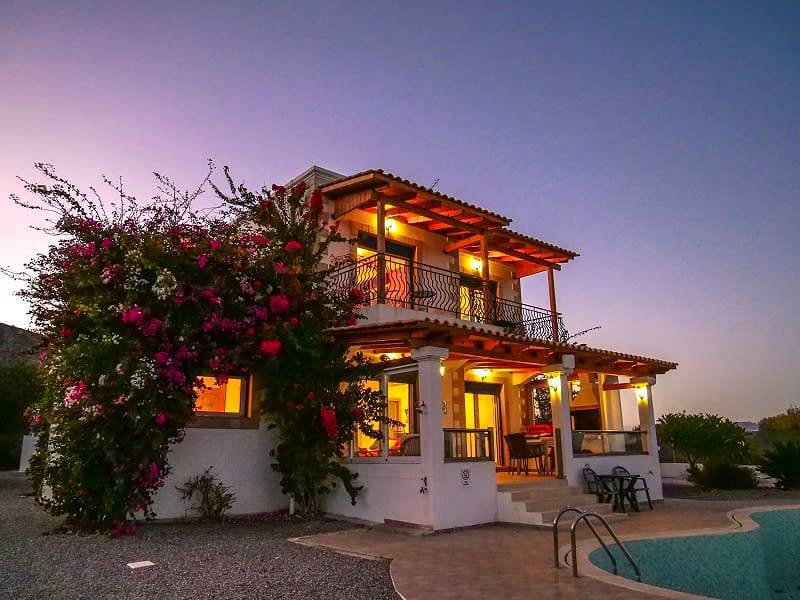 Villa voor 10 personen met zwembad in Kalathos, Rhodos