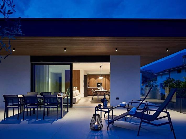 Vacation rental for 6 people, with Balcony and Terrace as well as View in Arco