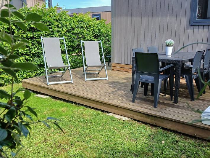Camping pour 6 personnes, avec piscine et terrasse dans Basse-Normandie - 2