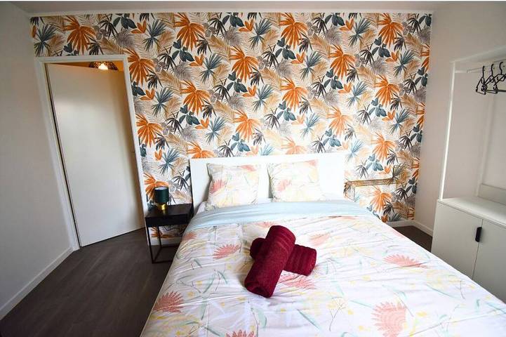 Apartamento entero, Écho Parisien: Elegance and comfort in Paris in Aubervilliers, Sena-Saint Denis