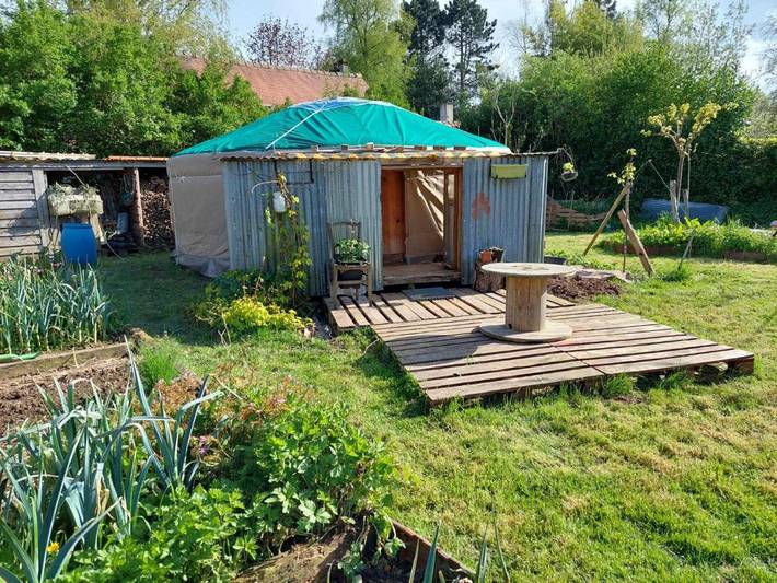 Gîte pour 4 personnes, avec jardin, animaux acceptés à Boudeville