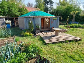 Cottage pour 4 personnes, avec jardin, animaux acceptés à Boudeville