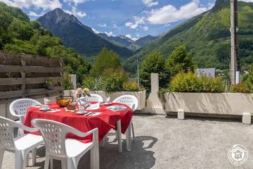 Gîte pour 4 personnes, avec terrasse à Cauterets
