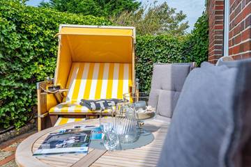 Ferienwohnung für 3 Personen, mit Terrasse, mit Haustier in Wenningstedt